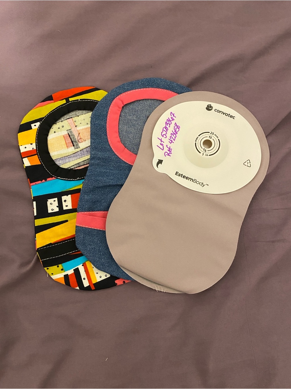 Ostomy Pouch Covers - Assorted Colors - Picture 12 of 16